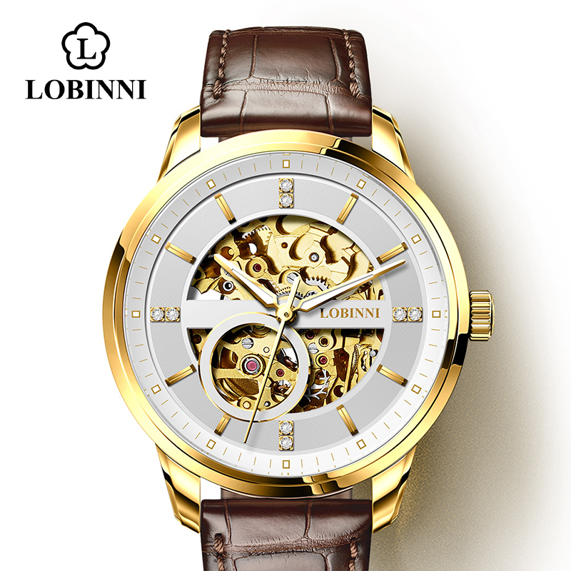 Luxury Watch Japan Brand - LOBINNI Luxury Brand Clock Watch Men