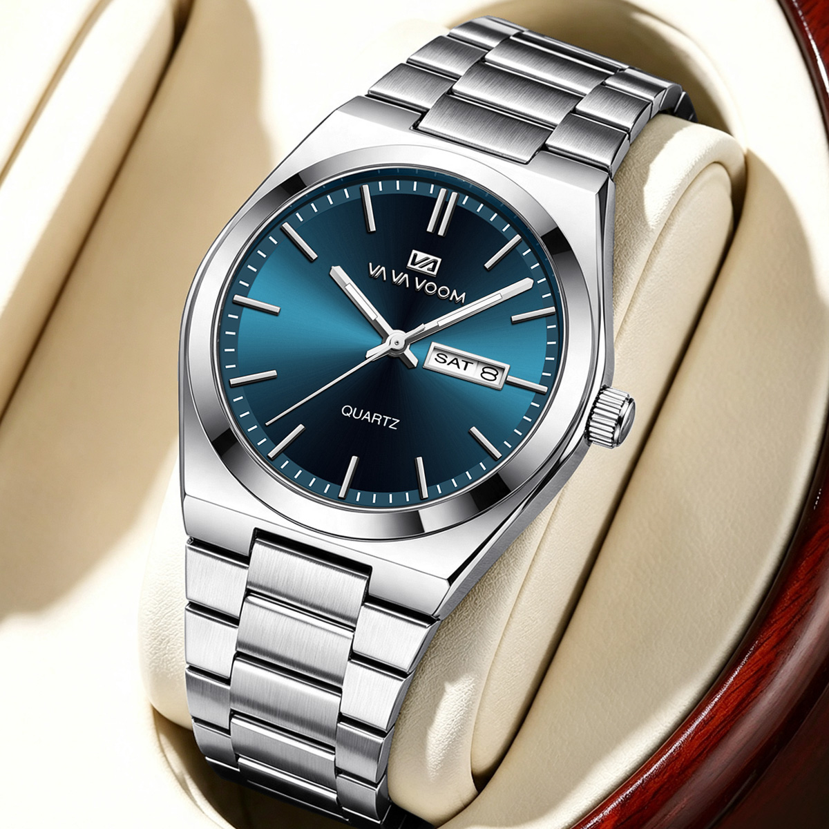Luxury Watch Organizer For Men - Luxury Watch For Man 3Bar Waterproof