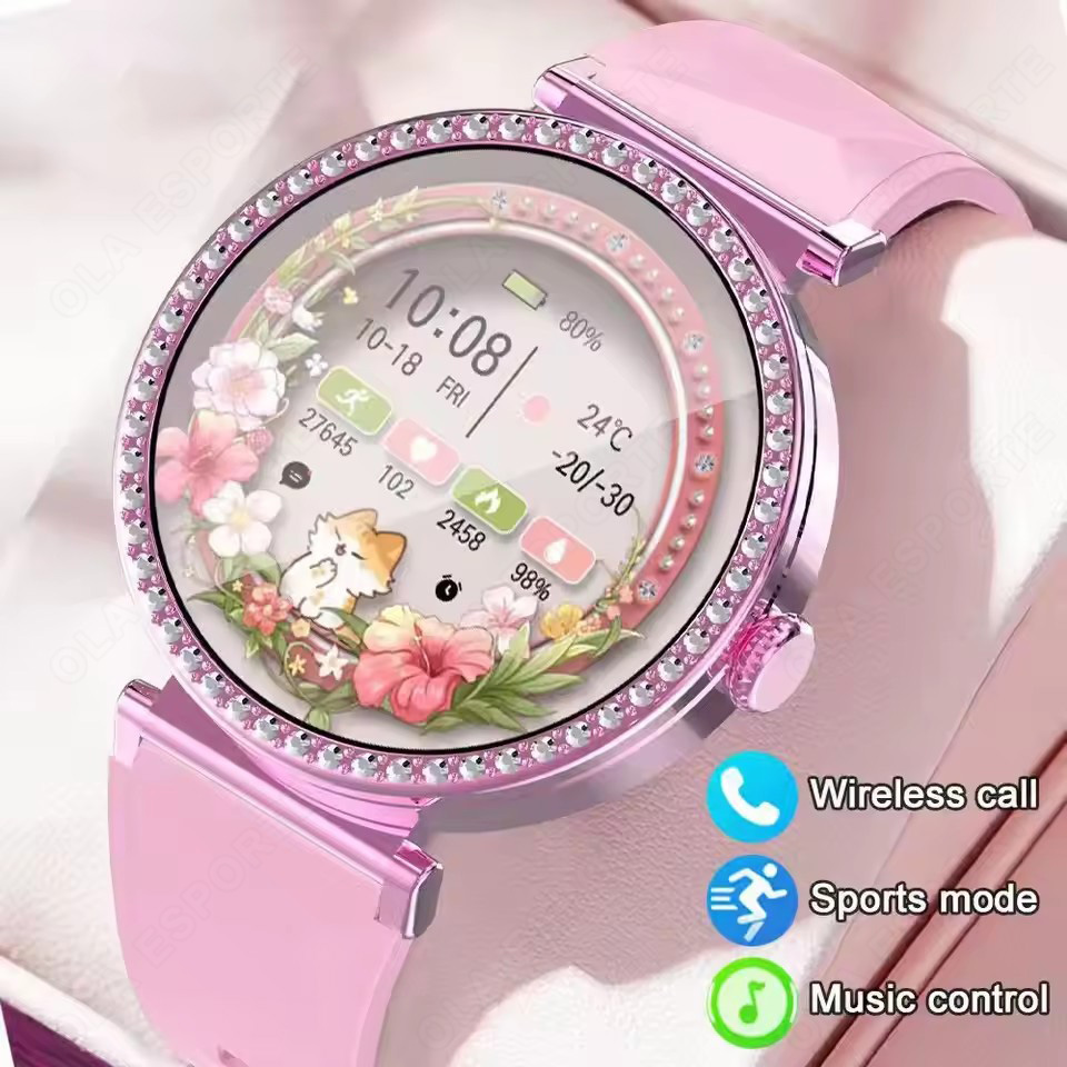 Luxury Watch German - Smartwatch Luxury Fashion Female Physiological Reminder