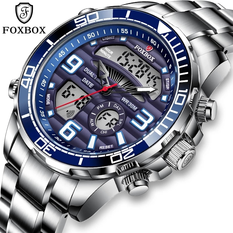 Luxury Watch Organizer For Men - 2024 Top Brand Luxury Digital Mens