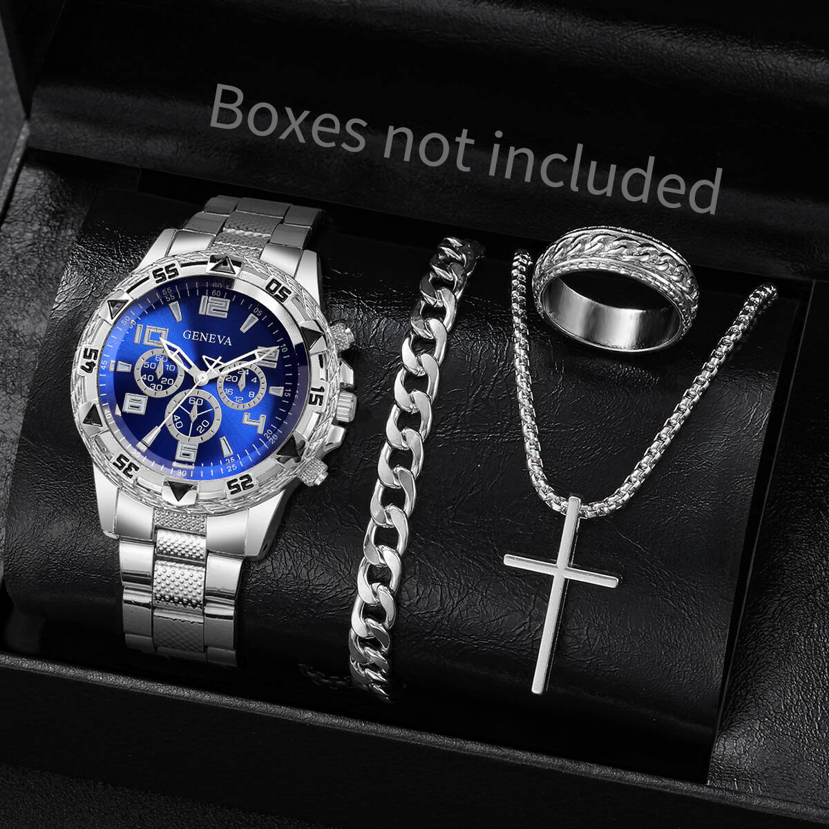Luxury Watch Organizer For Men - 4PCS/Set Fashion Men Business Watches Luxury