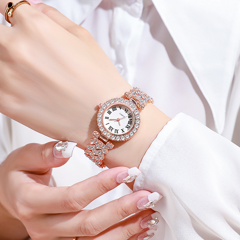 5PCS Luxury Rhinestone Women's - Luxury Watch Kit recension och pris