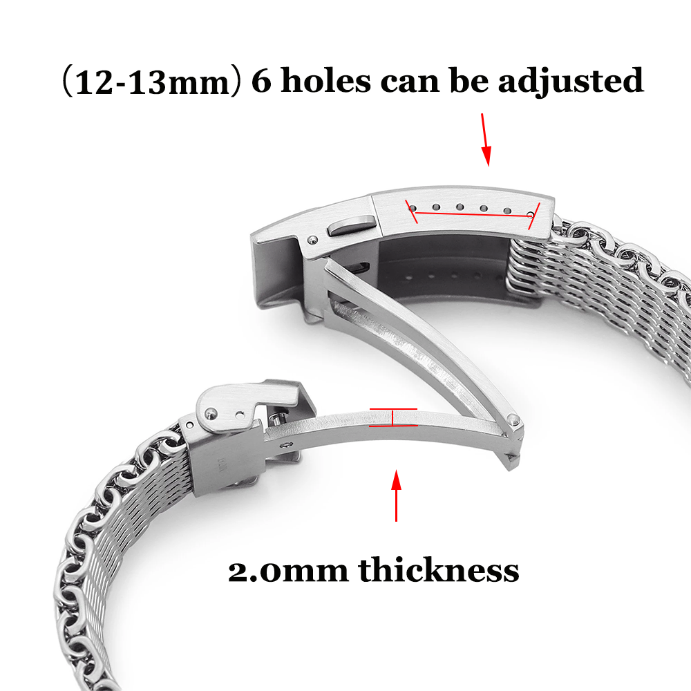 Luxury Milanese Loop 4.5mm Sha - Luxury Watch Casio recension och pris
