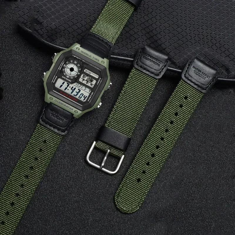 18mm Nylon Watch Strap for Cas - Luxury Watch Casio recension och pris