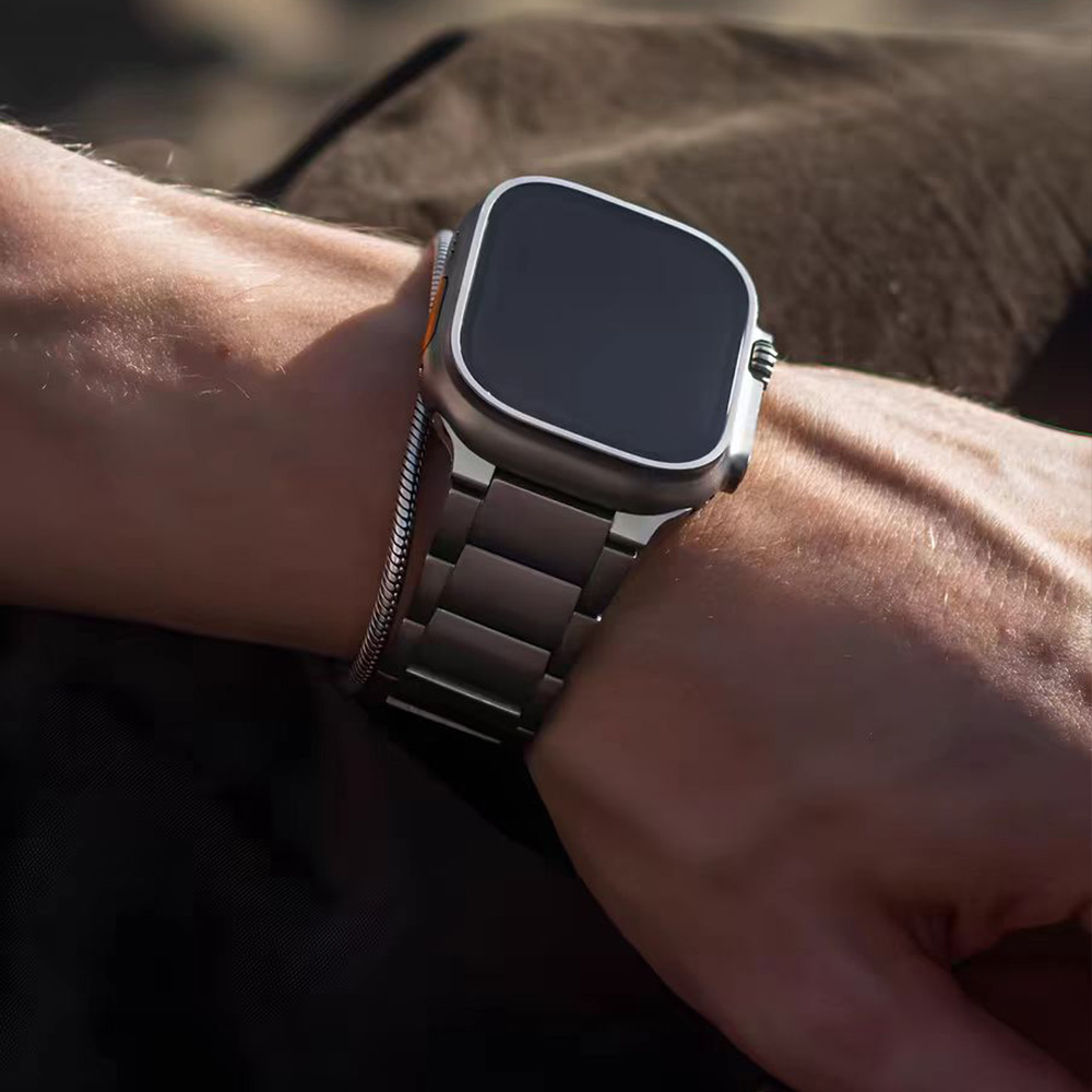 Titanium Business Men Strap fo - Luxury Watch Apple Bands recension och pris
