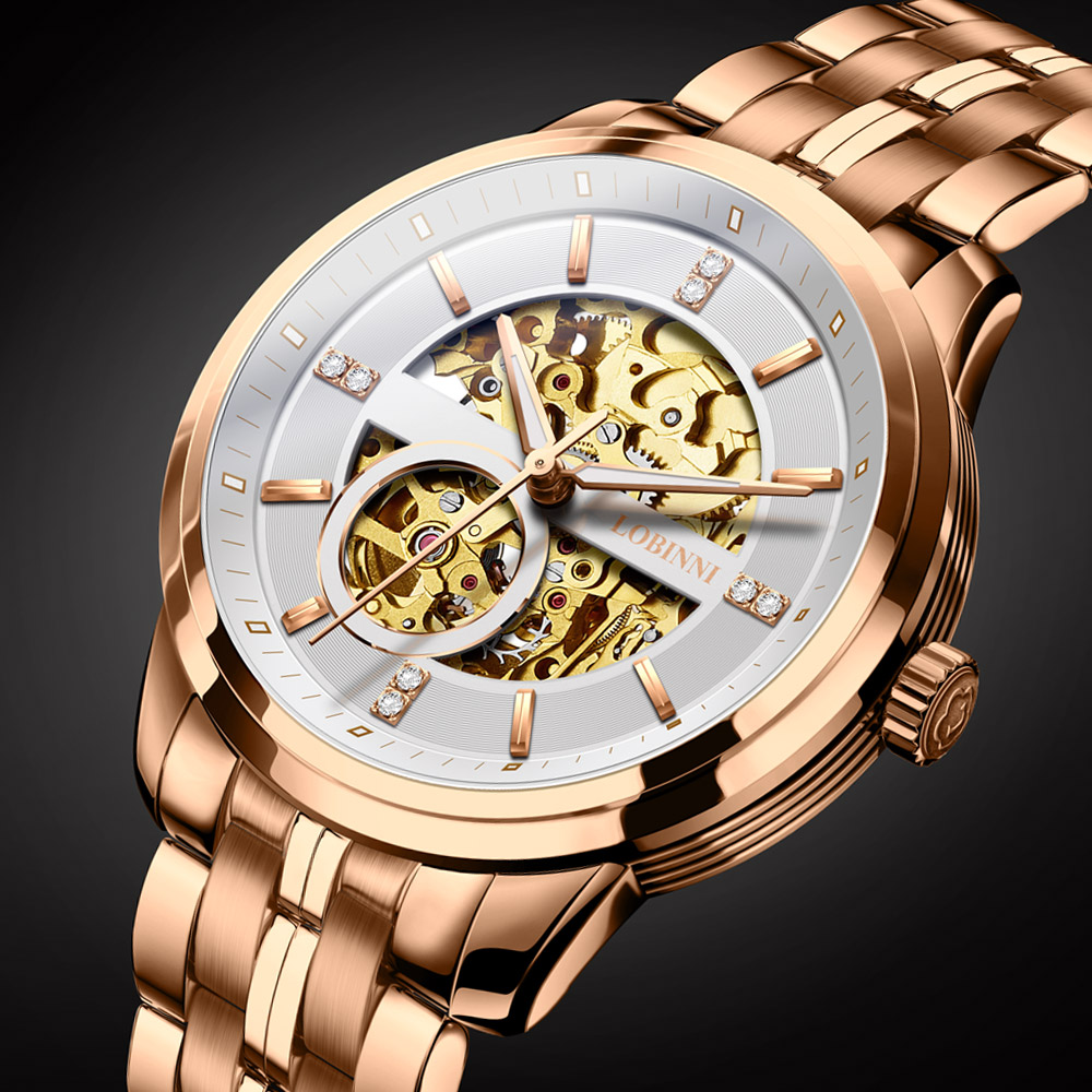 LOBINNI Luxury Brand Clock Wat - Luxury Watch Japan Brand recension och pris