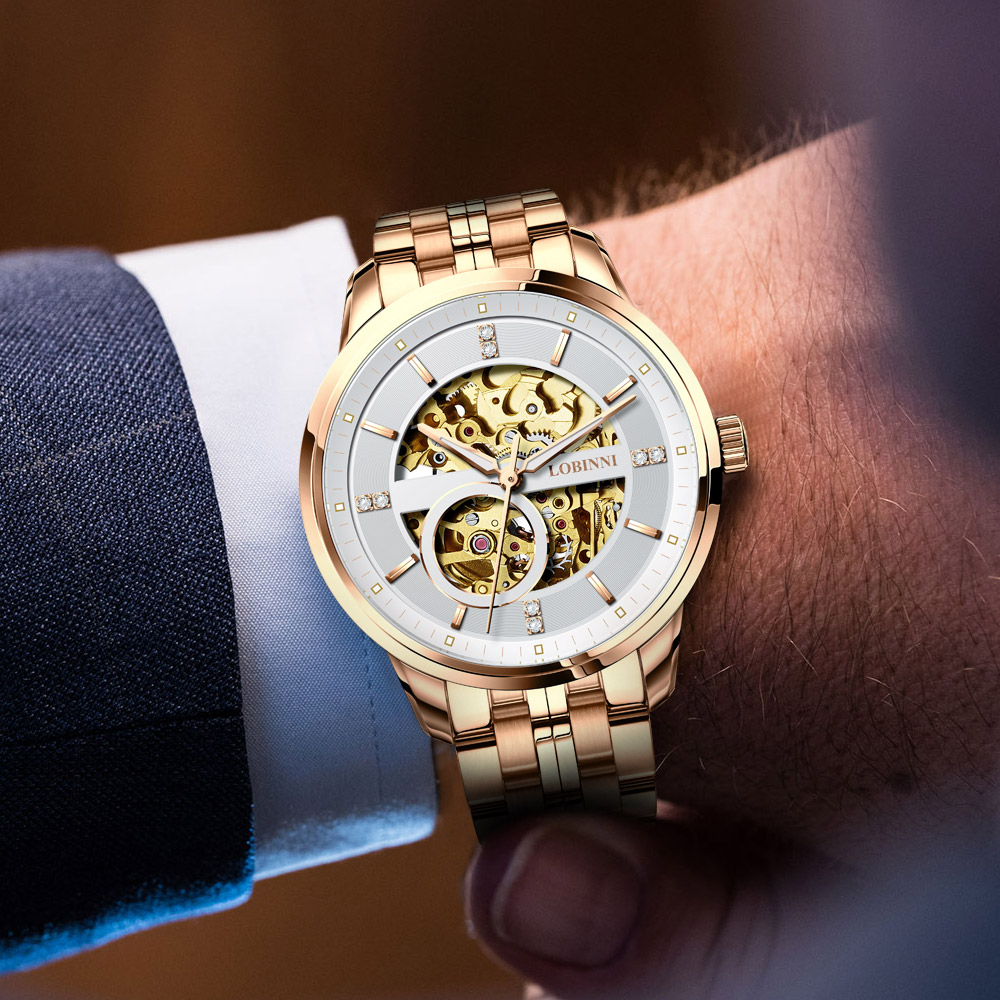 LOBINNI Luxury Brand Clock Wat - Luxury Watch Japan Brand recension och pris