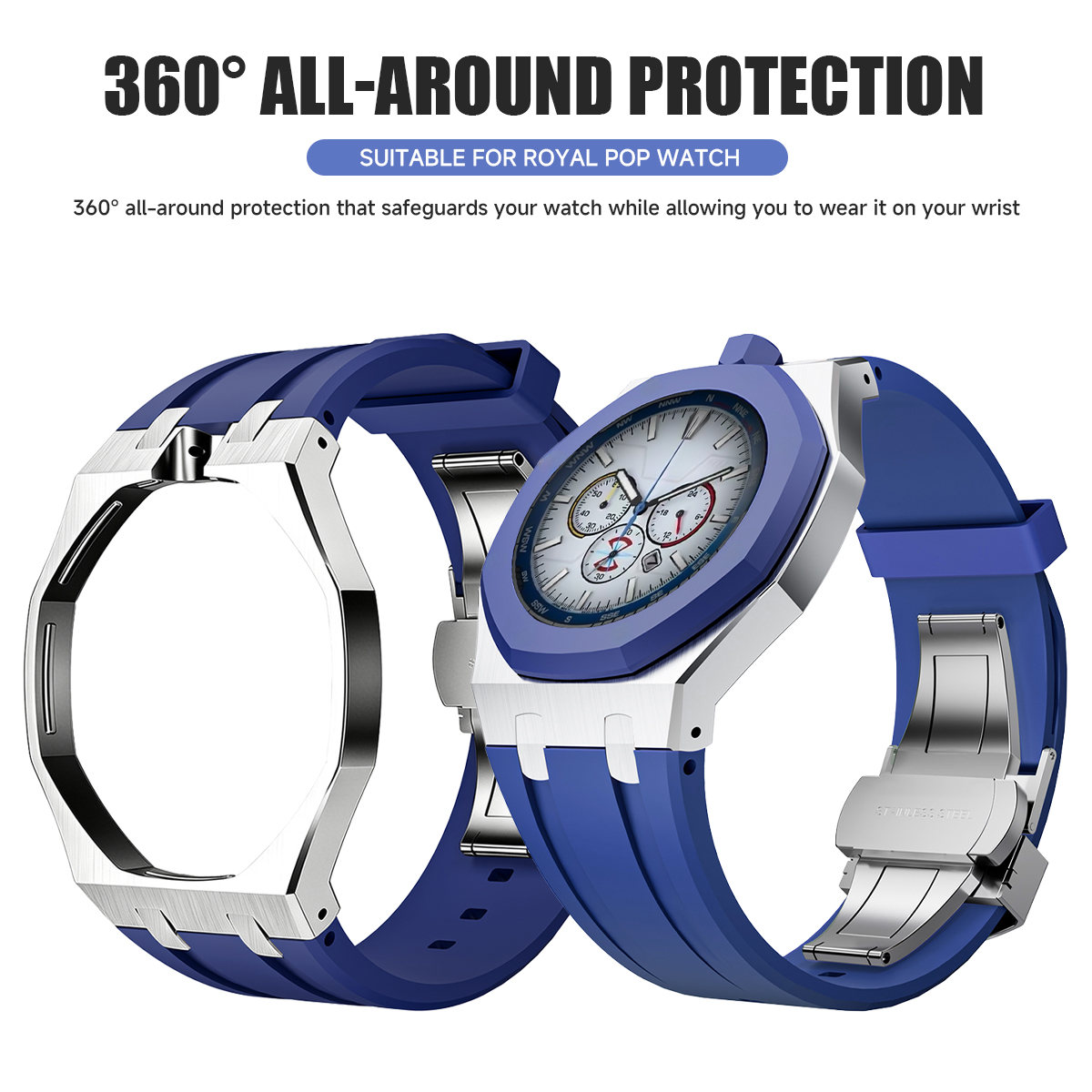 Luxury Metal / Silicone Conver - Luxury Watch German recension och pris