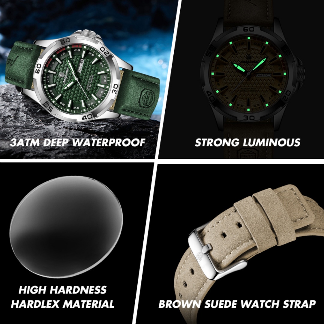 PAAZOMU Luxury Brand Men Watch - Luxury Watch Maker recension och pris