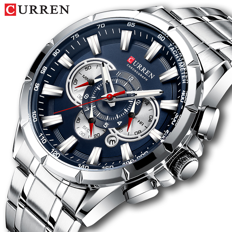 CURREN Wrist Watch Men Waterpr - Luxury Watch Maker recension och pris