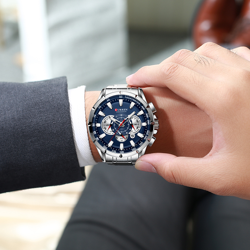 CURREN Wrist Watch Men Waterpr - Luxury Watch Maker recension och pris