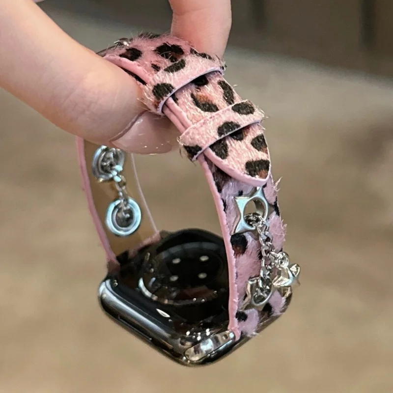 Advanced luxury leather strap  - Luxury Watch Apple Bands recension och pris