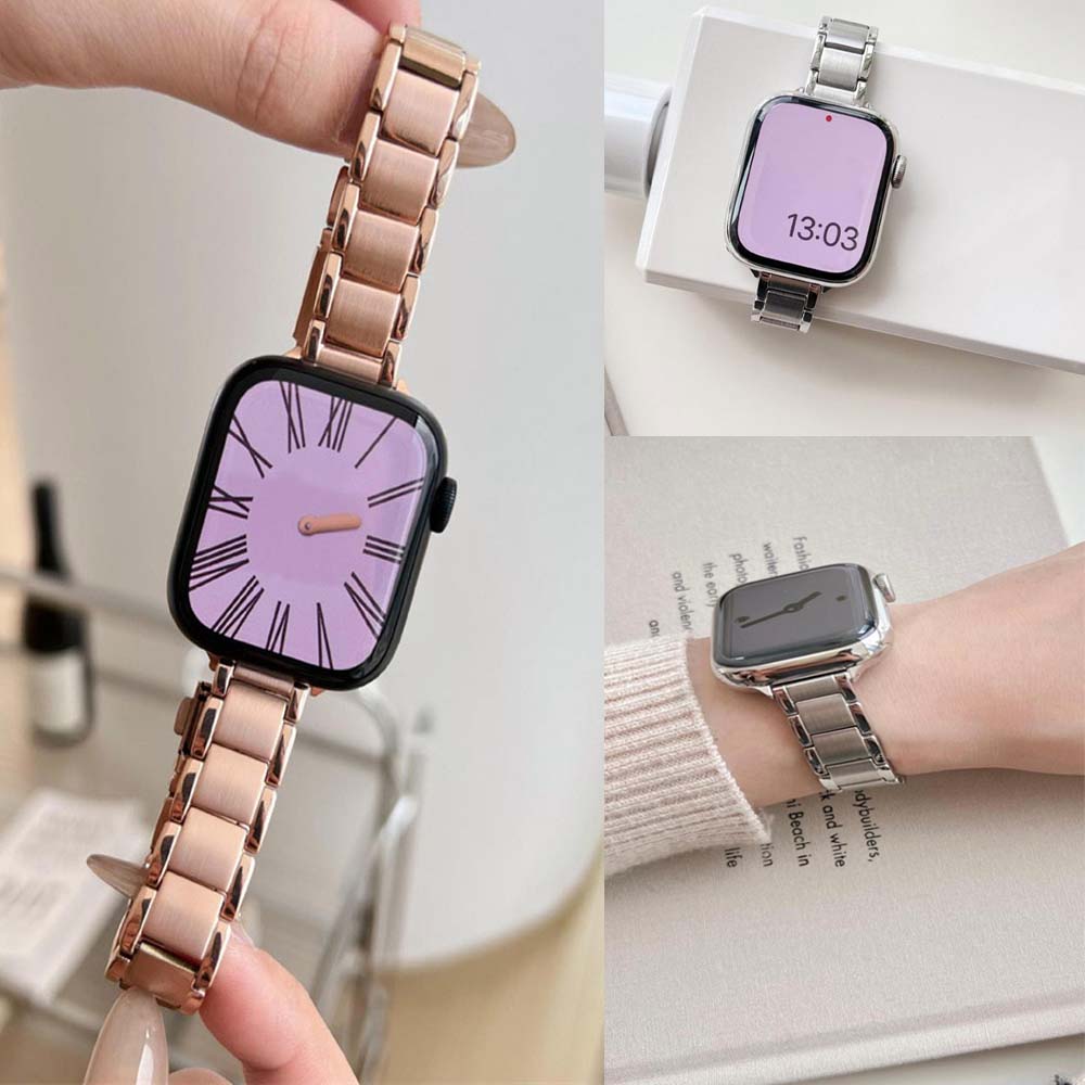 Slim Metal Band For Apple Watc - Luxury Watch Apple Bands recension och pris