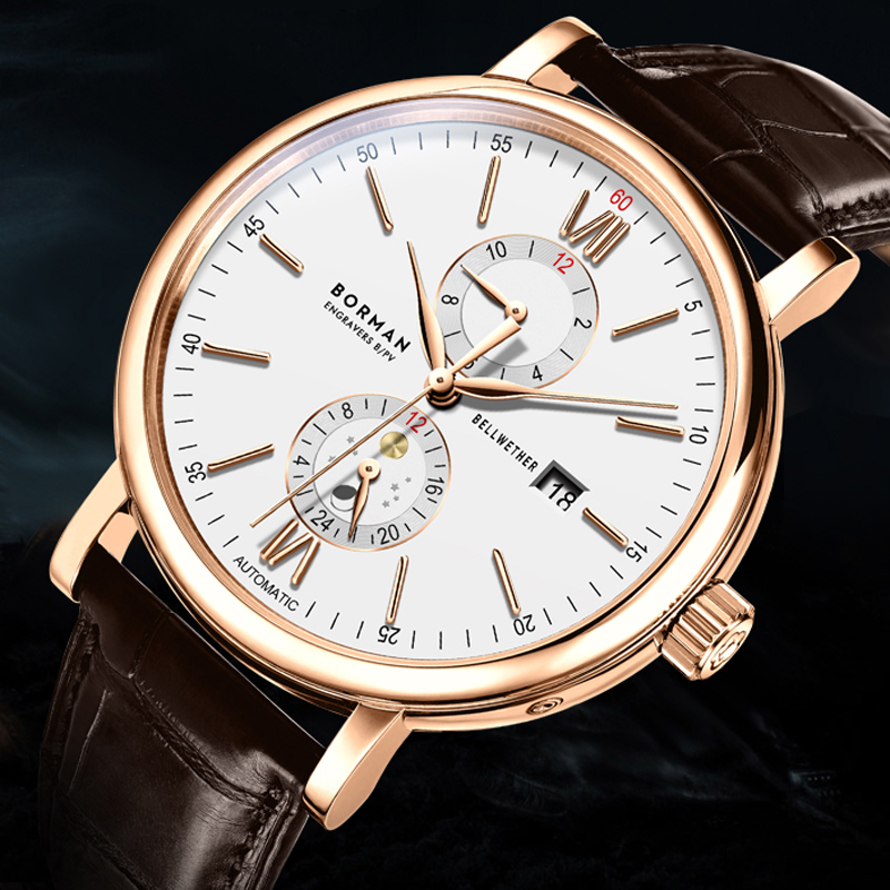 BORMAN Seagull Men's Automatic - Luxury Watch German recension och pris