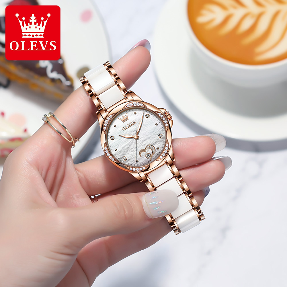 OLEVS 6631 Automatic Mechanica - Open Heart Watch recension och pris