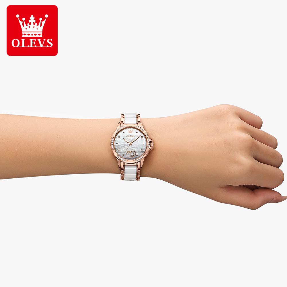 OLEVS 6631 Automatic Mechanica - Open Heart Watch recension och pris