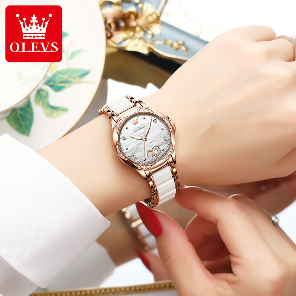 OLEVS 6631 Automatic Mechanica - Open Heart Watch recension och pris