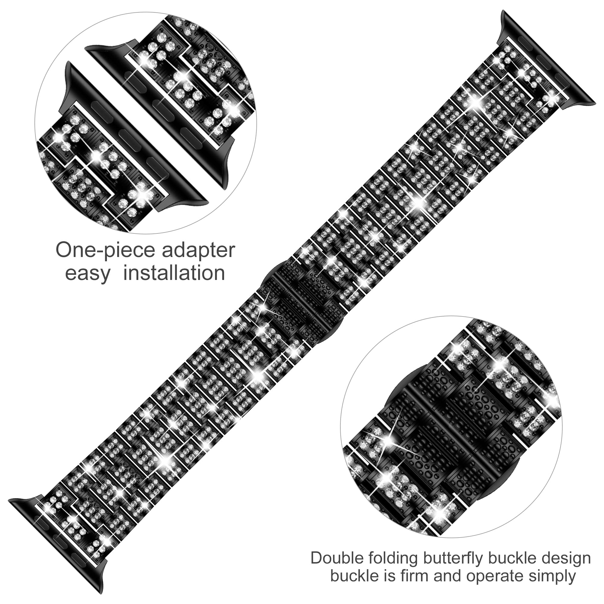 Diamond Strap for Apple Watch  - Apple Watch Luxury X recension och pris