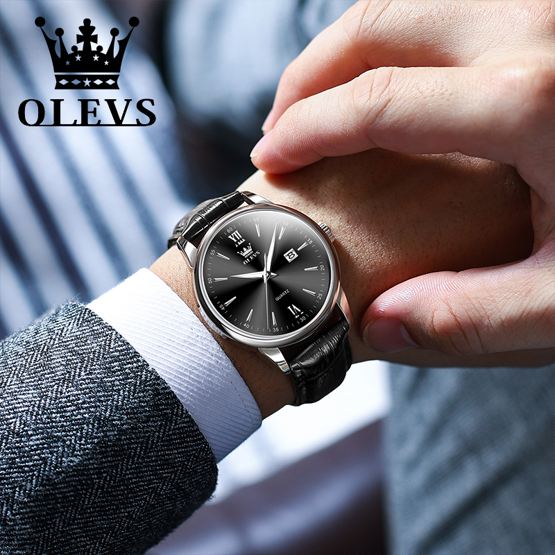 OLEVS Quartz Men's Watch Fashi - Luxury Watch Maker recension och pris