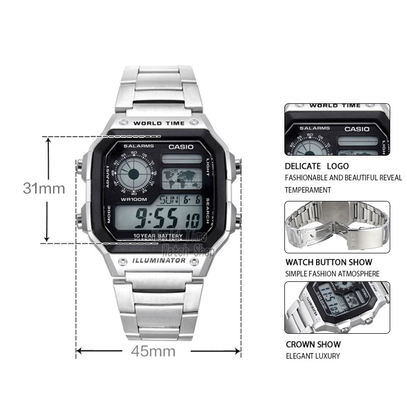 Casio Watch Explosion Watch Me - Luxury Watch Casio recension och pris