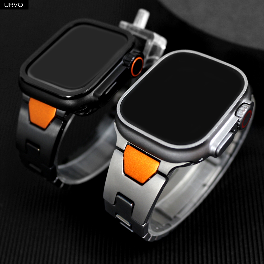 URVOI Luxury Men's Stainless S - Luxury Watch Apple Bands recension och pris