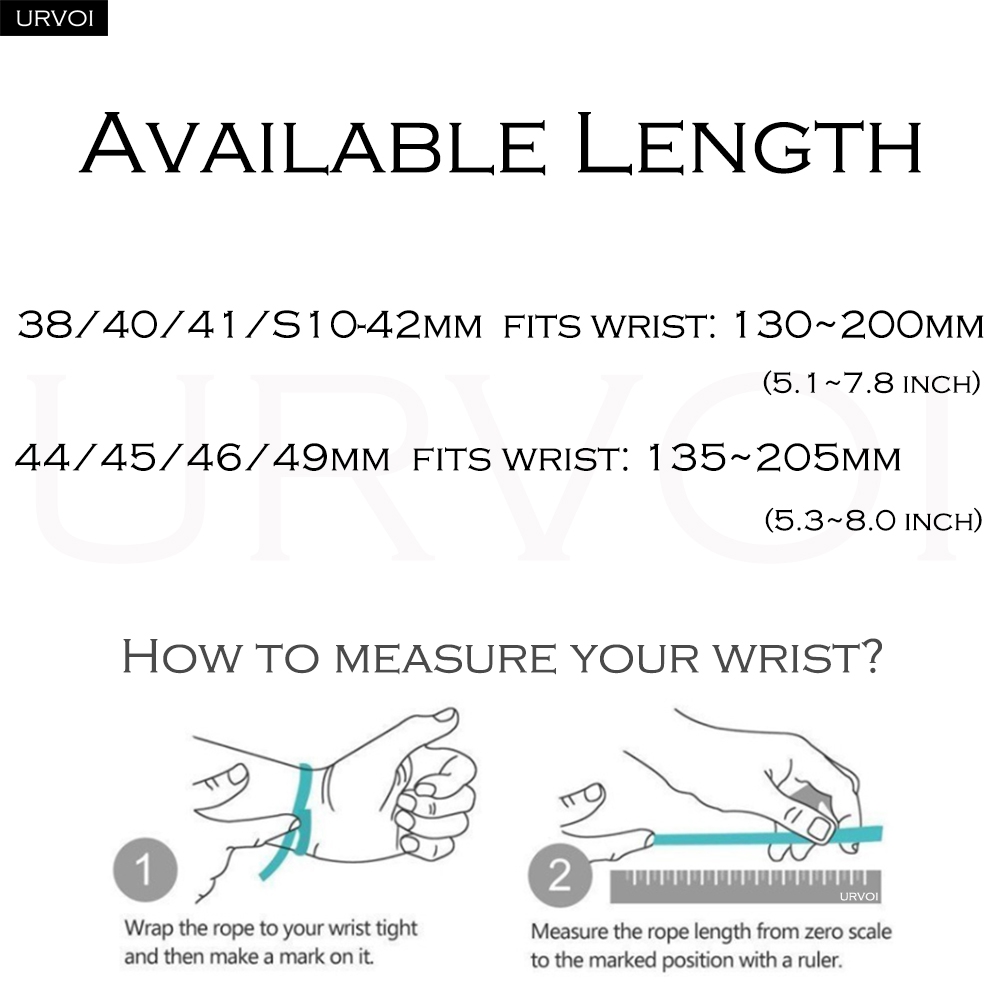 URVOI Luxury Men's Stainless S - Luxury Watch Apple Bands recension och pris
