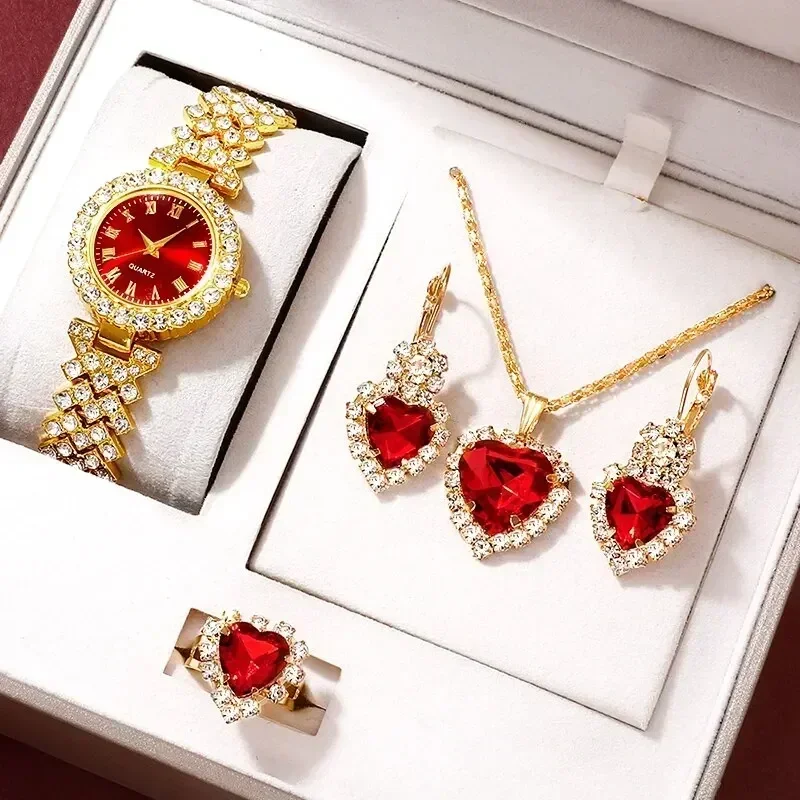 Golden Luxury Watch Women Ring - Luxury Watch Kit recension och pris