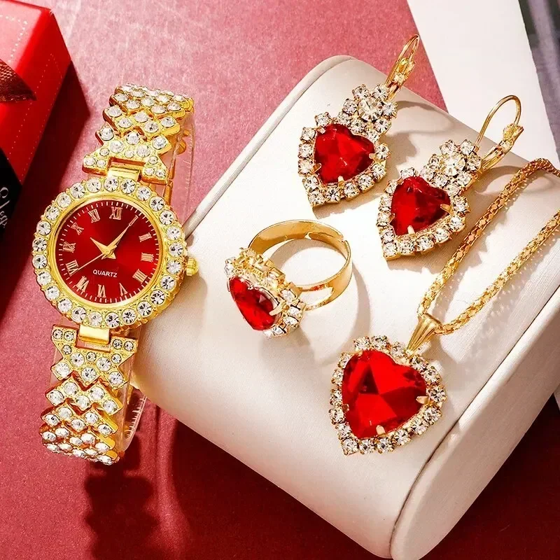 Golden Luxury Watch Women Ring - Luxury Watch Kit recension och pris