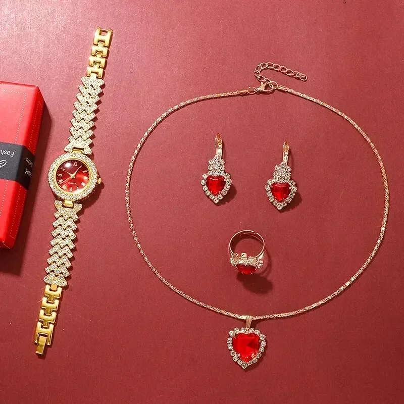 Golden Luxury Watch Women Ring - Luxury Watch Kit recension och pris