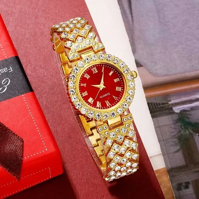 Golden Luxury Watch Women Ring - Luxury Watch Kit recension och pris