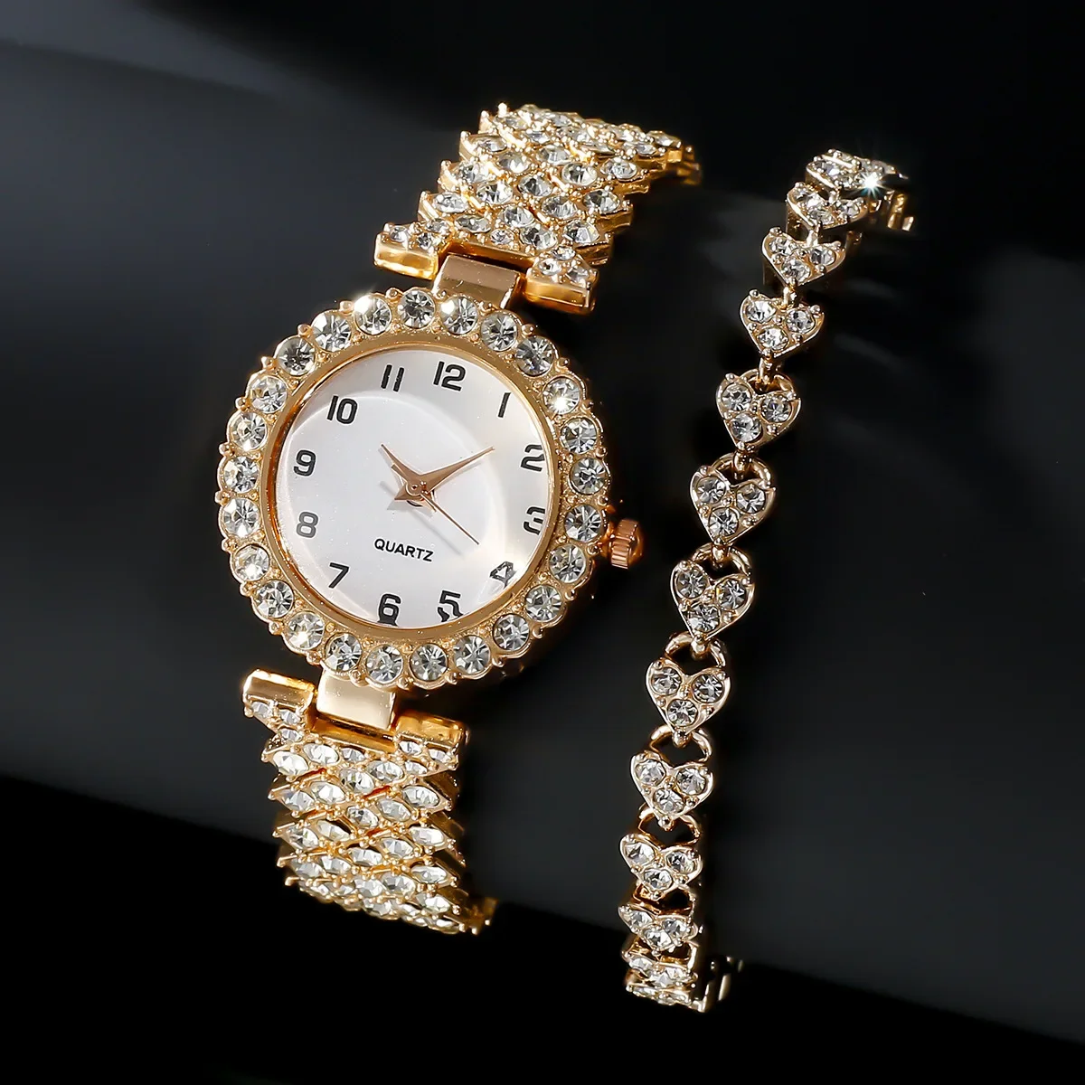 1pcs/2pcs Luxury Fashion Women - Luxury Watch Kit recension och pris