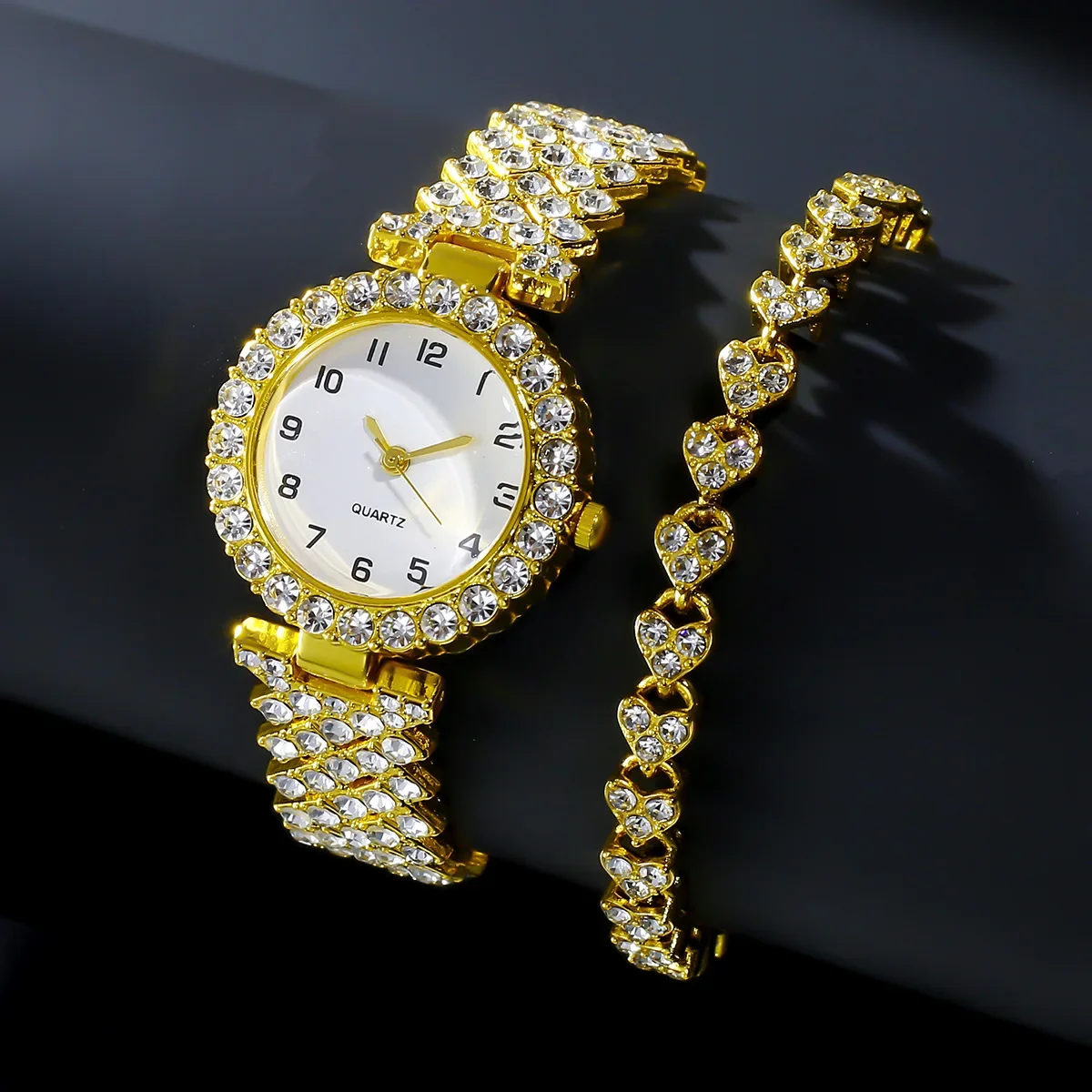 1pcs/2pcs Luxury Fashion Women - Luxury Watch Kit recension och pris