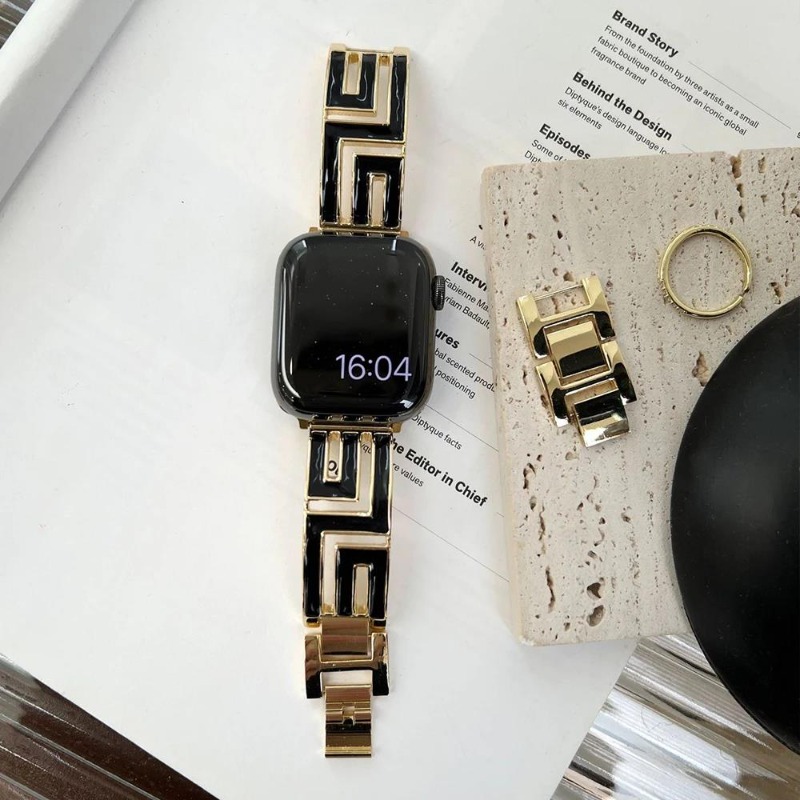 Luxury Metal Strap For Apple W - Luxury Watch Apple Bands recension och pris