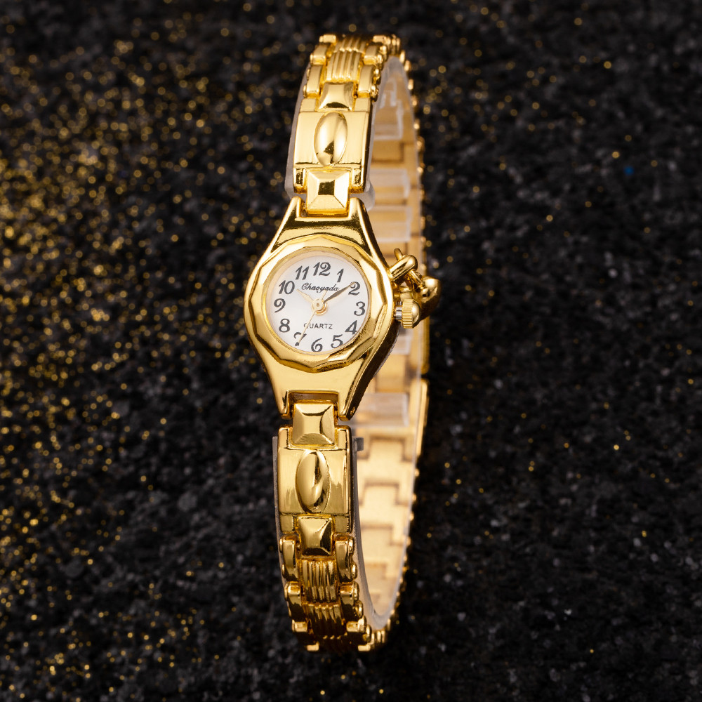 Women's Wristwatch Gold Bracel - Open Heart Watch recension och pris