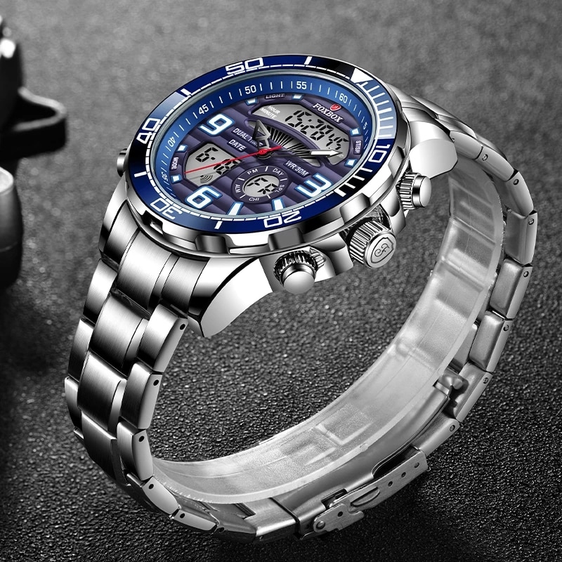 2024 Top Brand Luxury Digital  - Luxury Watch Organizer For Men recension och pris