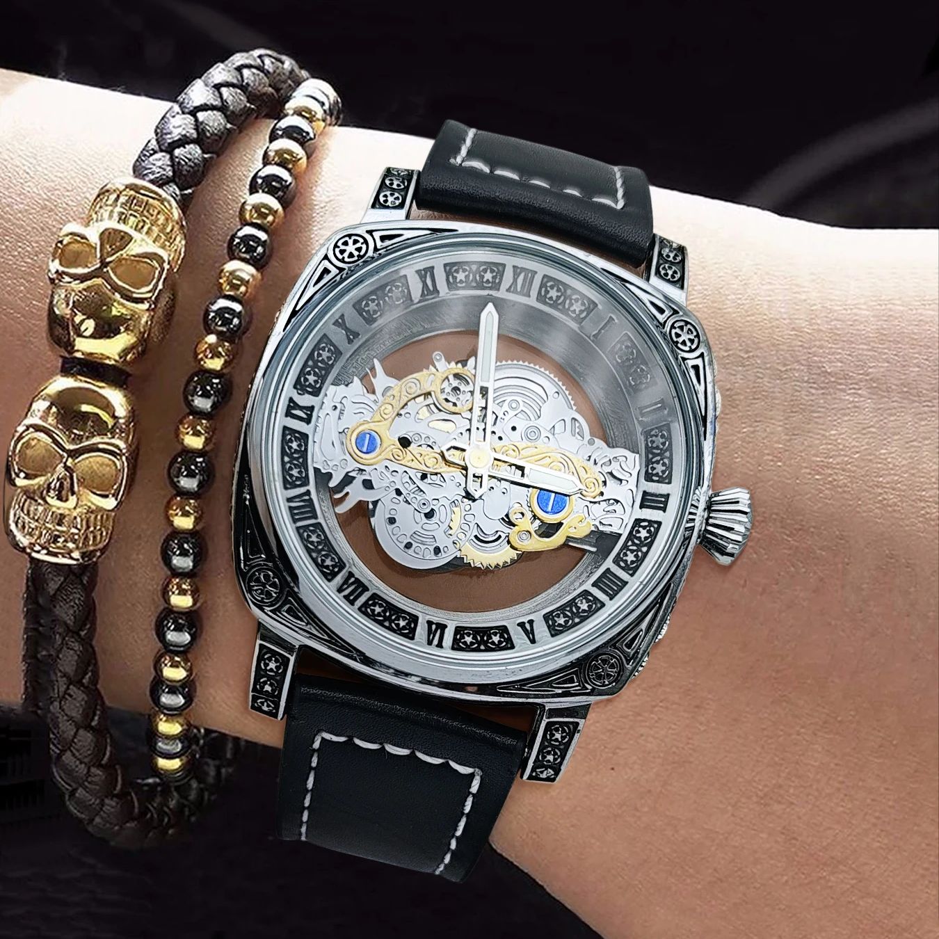Men's Watch, Square High-End B - Luxury Watch Value recension och pris