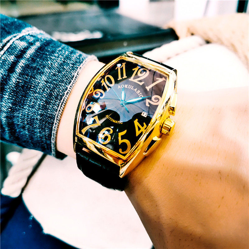 Luxurious Men's Mechanical Wat - Luxury Watch Value recension och pris