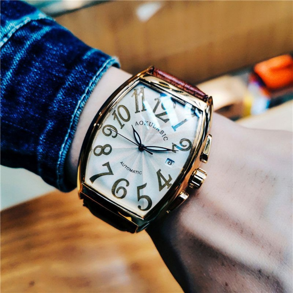 Luxurious Men's Mechanical Wat - Luxury Watch Value recension och pris