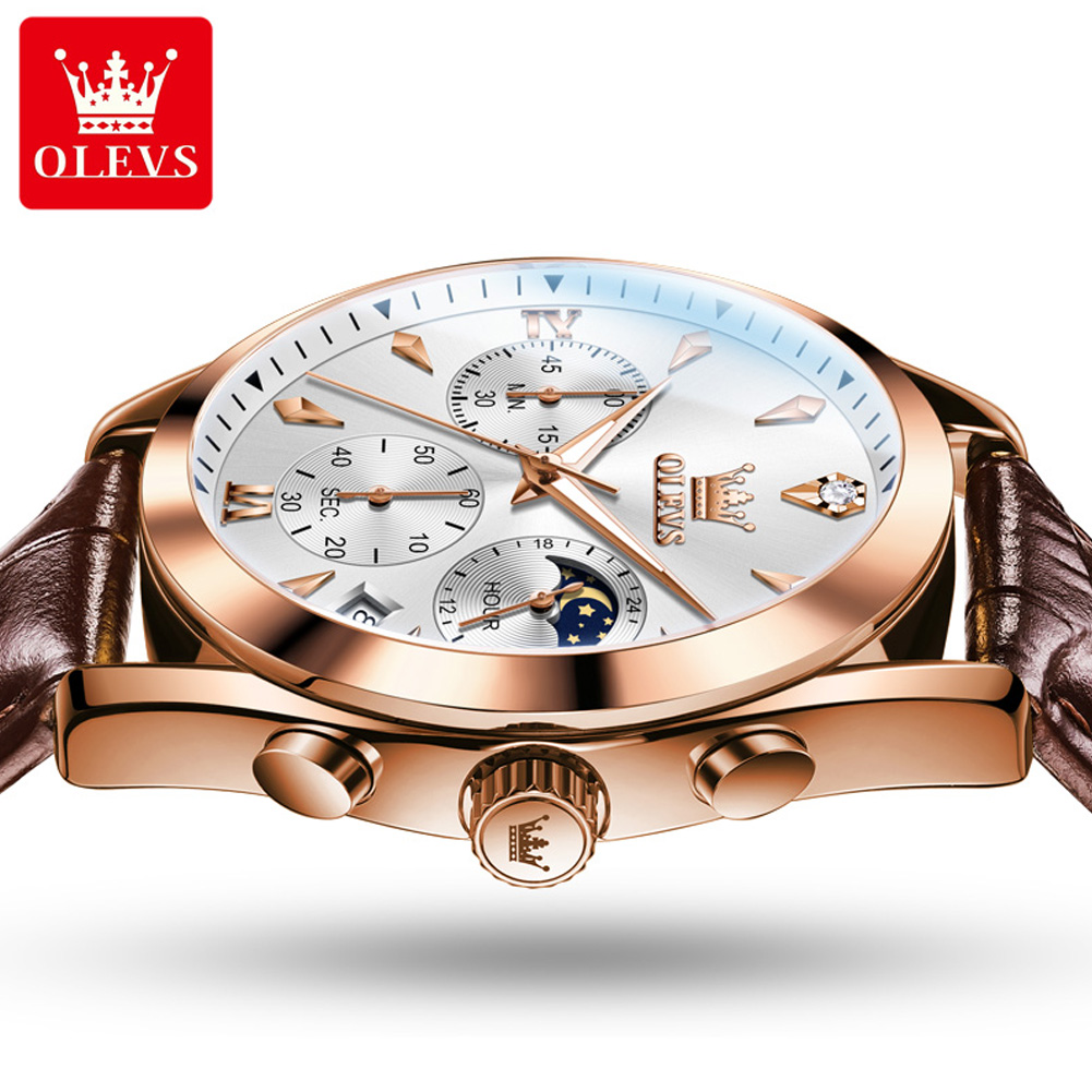 OLEVS Brand New Fashion Quartz - Luxury Watch Maker recension och pris