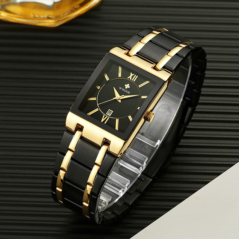 WWOOR Brand Luxury Gold Bracel - Luxury Watch Maker recension och pris